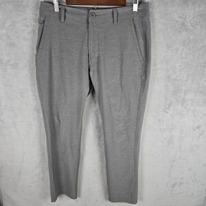 Huk Performance Fishing Pants Mens Gray Size 32x30